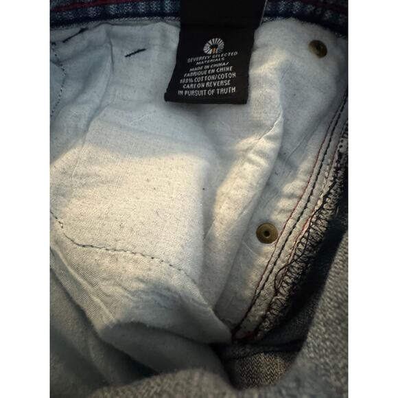 Akademiks Y2K Size 40 Baggy Light Washed Blue Denim Jeans 2000s Embroidered VTG - Picture 11 of 11